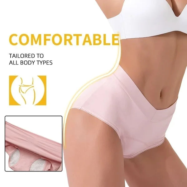 ⏳Time-Limited Special⏰High-Waisted Leak-Proof Underwear – Reliable Leak Protection, Comfortable High Waist✅