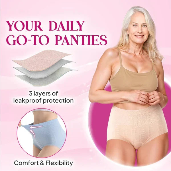 ⏰Limited Sale🤩Leak-proof High-Waist Tummy-Control Butt-Lifting Panties