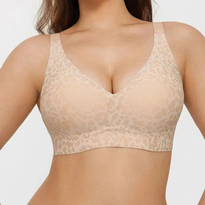 💗PROMOTION - 50% OFF💗Elegant, breathable leopard print bra for everyday wear