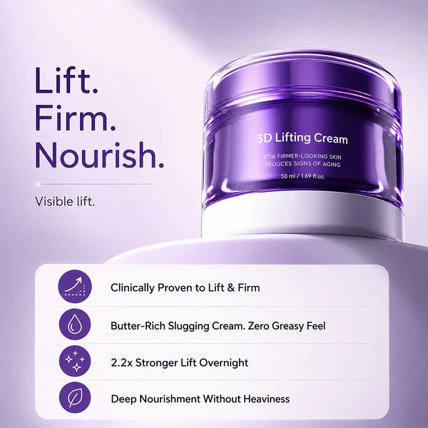 🔥Limited Time Offer🔥 3D Lifting Night Cream — Wake Up to Firmer, Smoother-Looking Skin