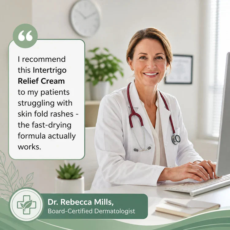 💚 LAST DAY BUY 1 GET 1 FREE✨Intertrigo Relief Cream treats 99% of skin fold rashes from the first application SevoreaTMIntertrigo Cream🛒